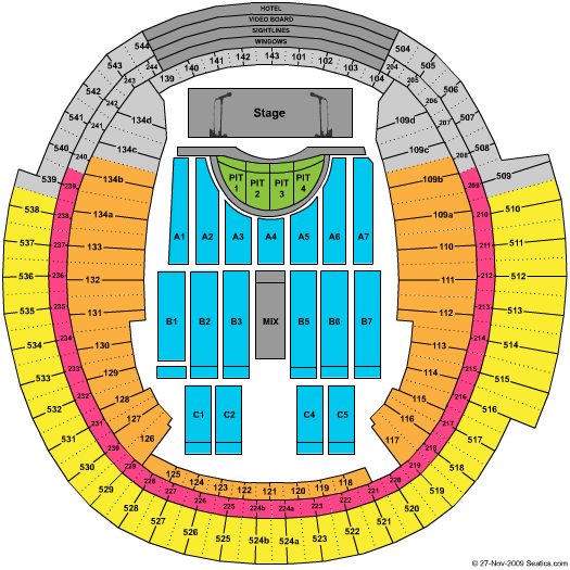 Rogers Centre Bon Jovi Seating Chart